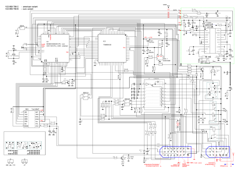 Блок комфорта Пассат Б5: где находится, как отремонтировать