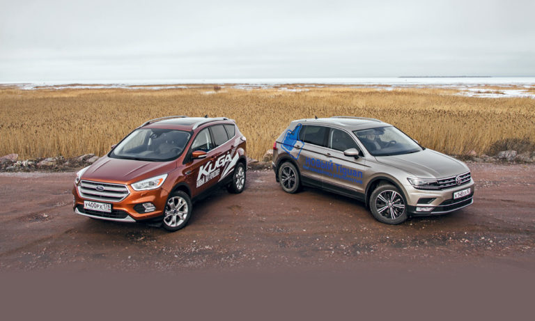 Что лучше - Форд Куга или Фольксваген Тигуан, сравнение автомобилей