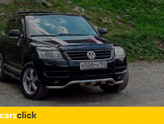 Обзор Фольксваген Туарег 2005, автомобиля первого поколения