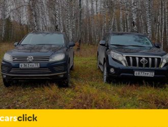 Что выбрать — Прадо или Туарег: сравнение характеристик автомобилей