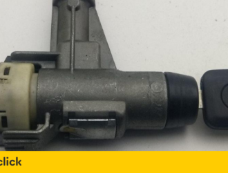 Снятие и замена контактной группы замка зажигания Audi 80