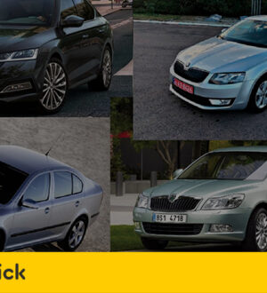 Модельный ряд и поколения Шкода Октавия по годам