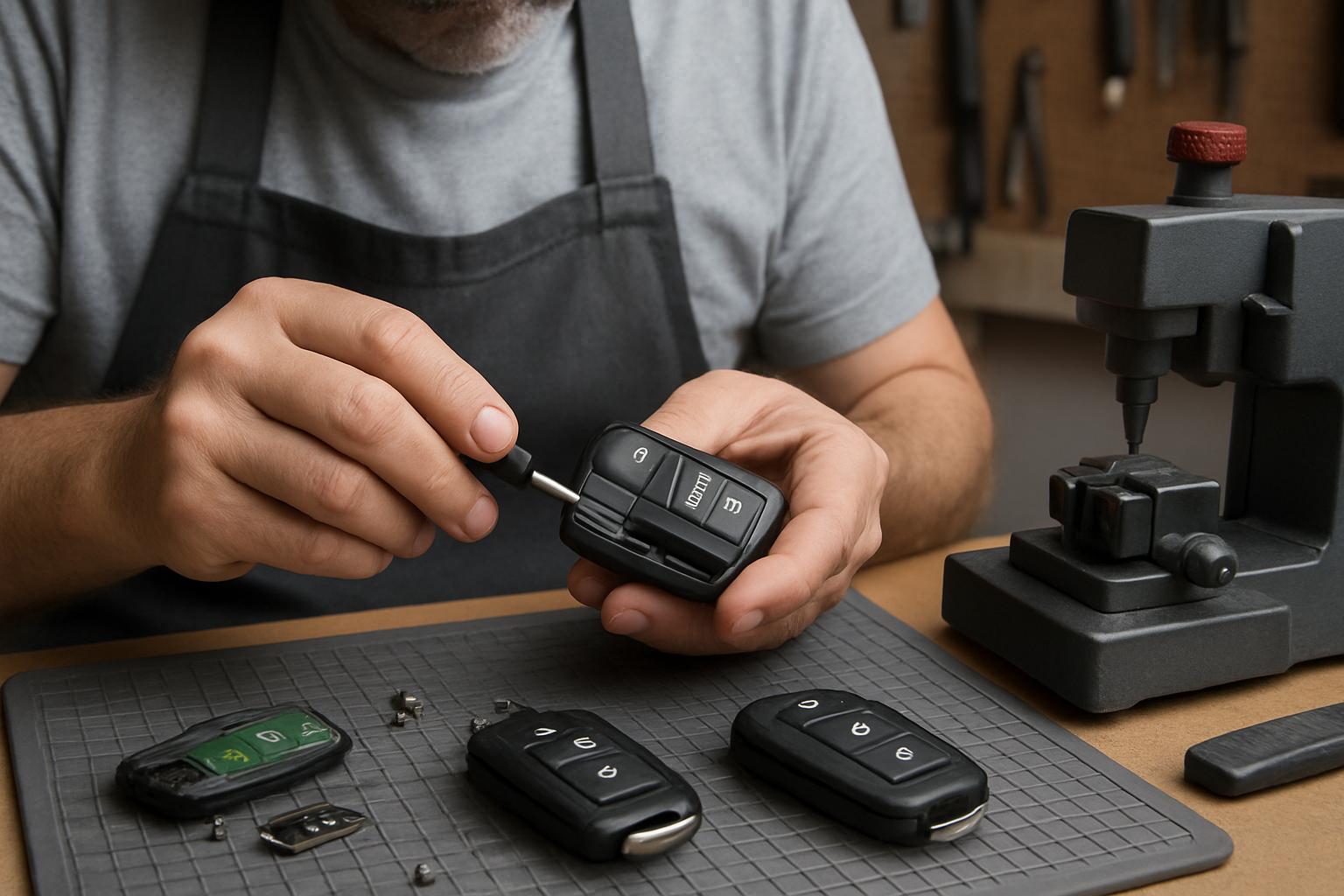 Как делают автоключи: от простого болванчика до умного брелока