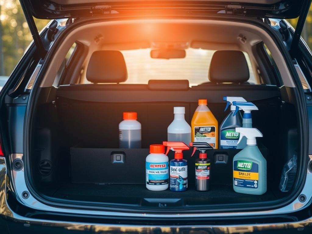 Автохимия: какие средства должны быть в багажнике